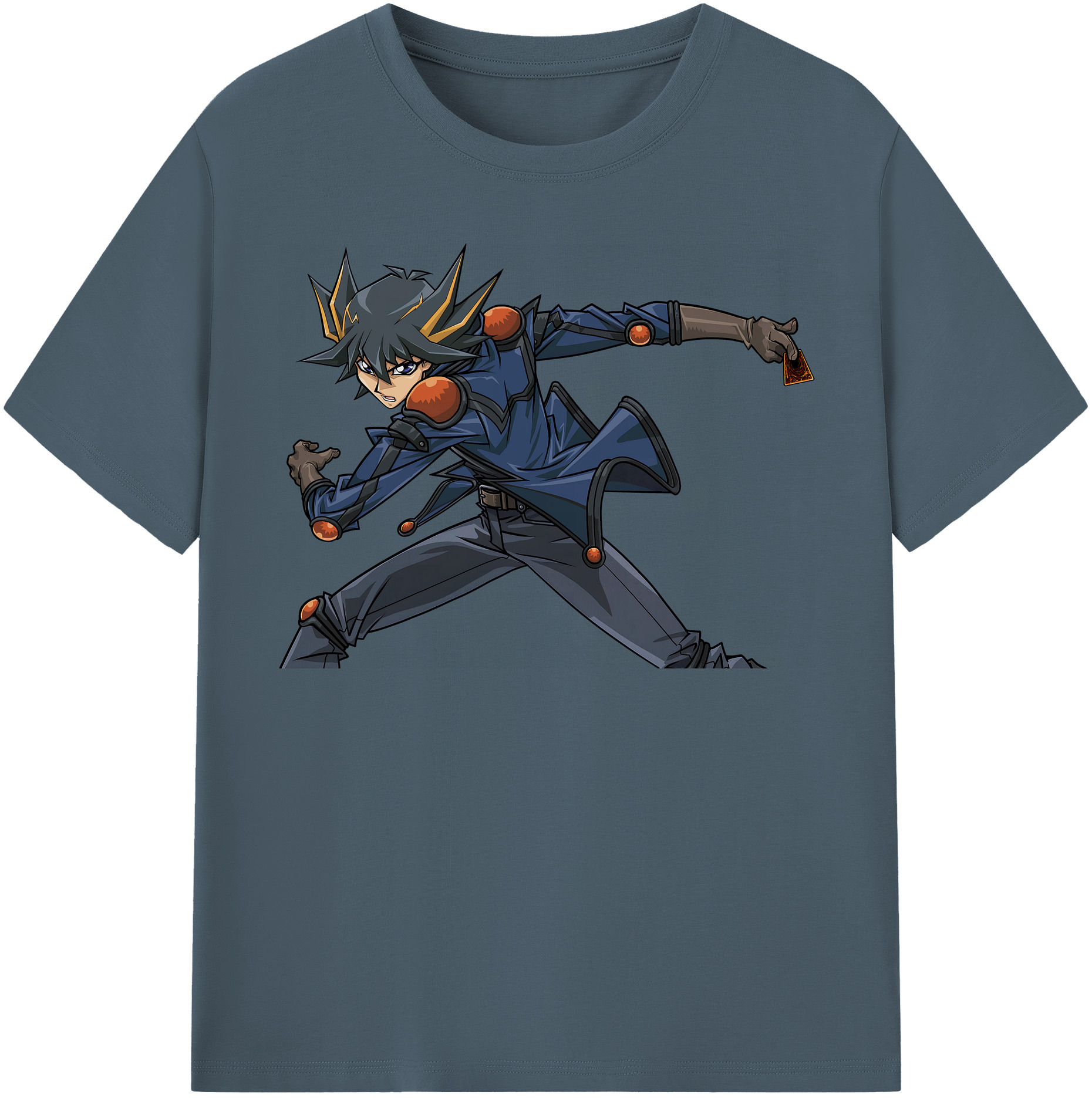 （画像用） 遊☆戯☆王 Yu-Gi-Oh! 綿100％半袖Tシャツ（フロントプリント）